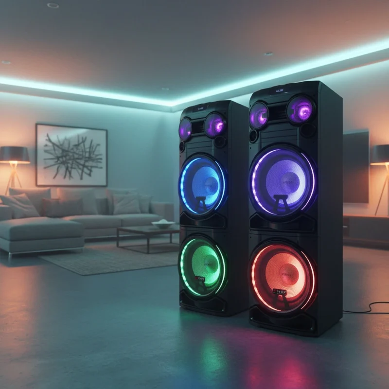 راهنمای خرید اسپیکر بزرگ خانگی رقص نور